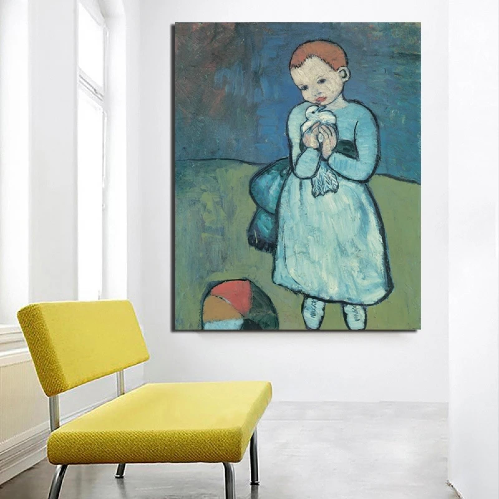 パブロ・ピカソ、Child with a dove、希少な画集より パブロ・ピカソ、Child with a dove、希少な画集より