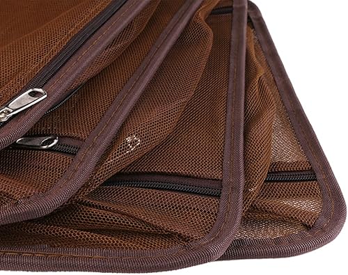 Miniatura 5 de Desy & Feeci Red seca para acampar, 4 capas, plegable, para colgar al aire libre, organizador de campamento, almacenamiento para secadora de malla