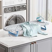 Vista 7 de Tabla de planchar pequeña, mini tabla de planchar plegable, tabla de planchar pequeña con cuerda para colgar, tablas de planchar portátiles