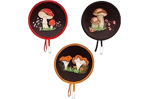 Mushroom Fan Club | 3 Styles Mushroom Round Foldable Hand Fans