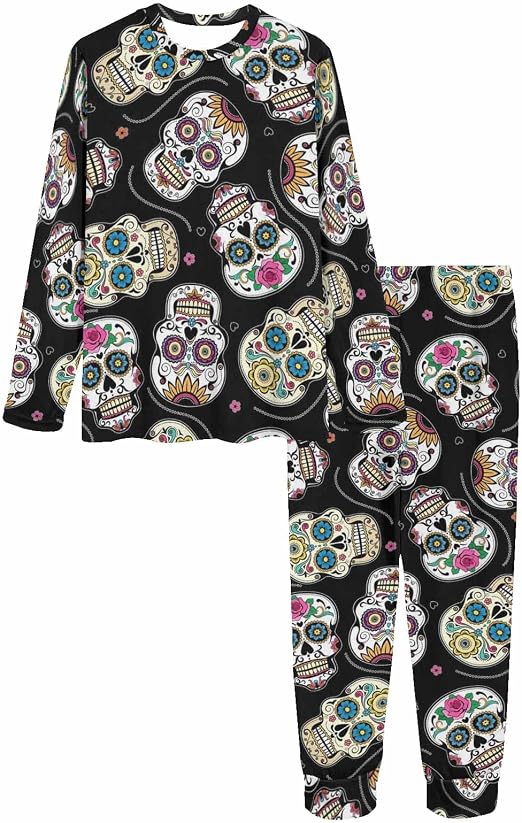 InterestPrint Beautiful Sugar Skulls 