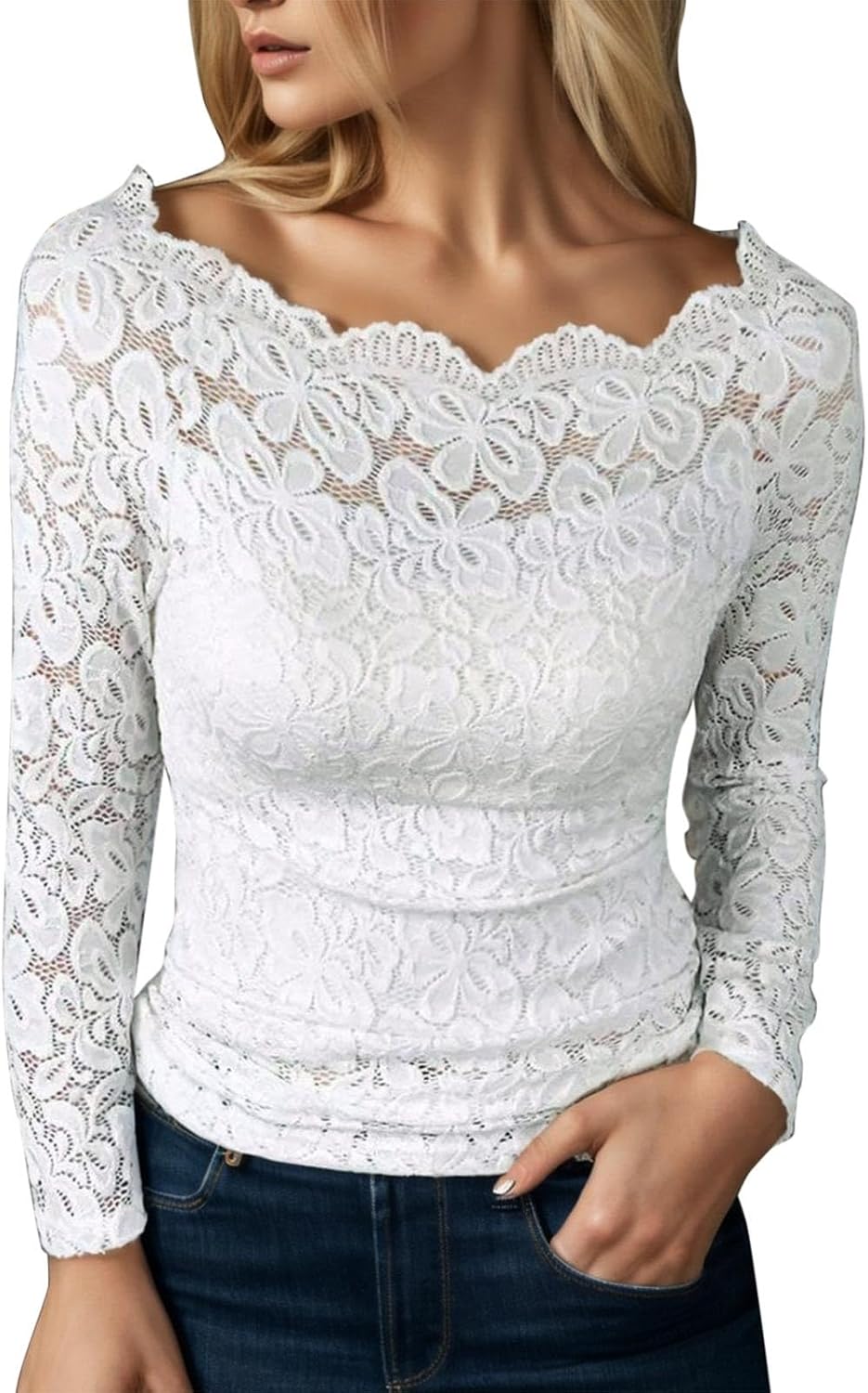 Maglia a Manica Lunga - Donna Zart Rosa 46