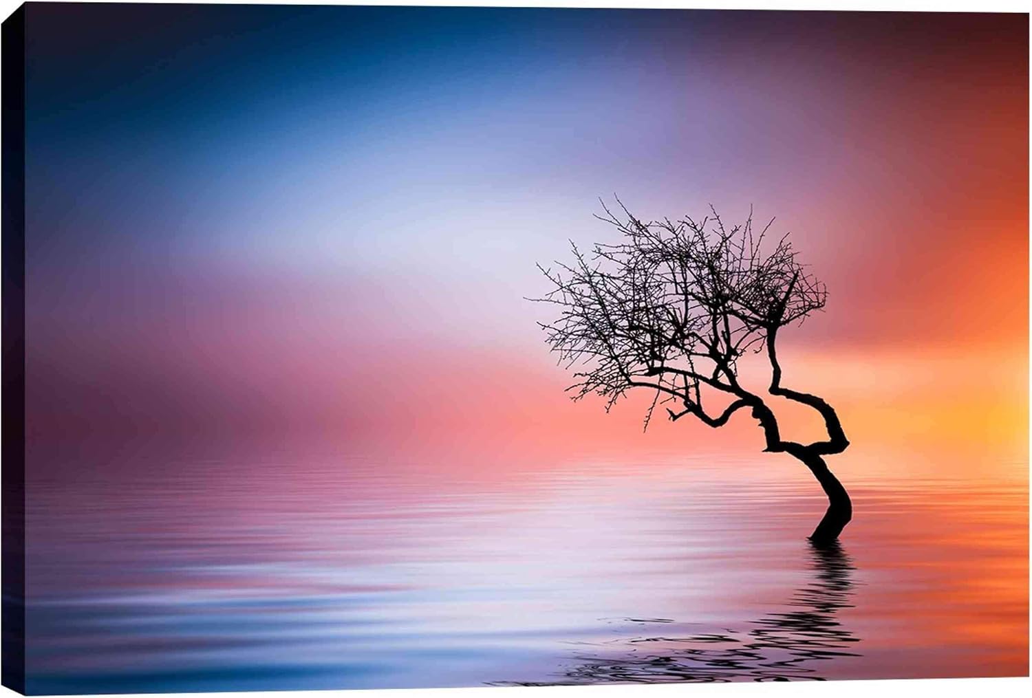 Epic Graffiti 'Growing Reflections' Canvas Wall Art, 12" x 18"