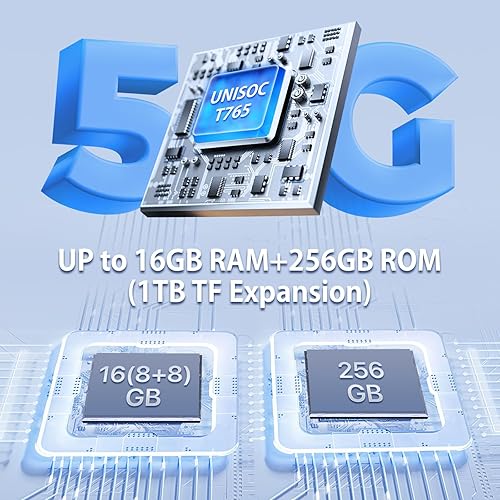 Miniatura 2 de UMIDIGI Note 100 5G teléfono celular desbloqueado, teléfono Android 14 5G Dual SIM, cámara de 50MP, 16 (8+8) GB+256GBTF 1TB gastar teléfono