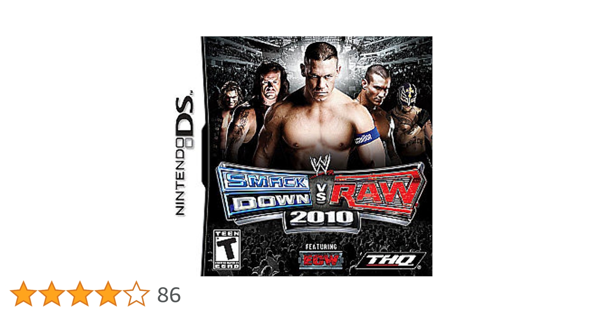 WWE ゲーム4点セット Amazon | Wwe Smackdown Vs Raw 10 / Game | ニンテンドーDS