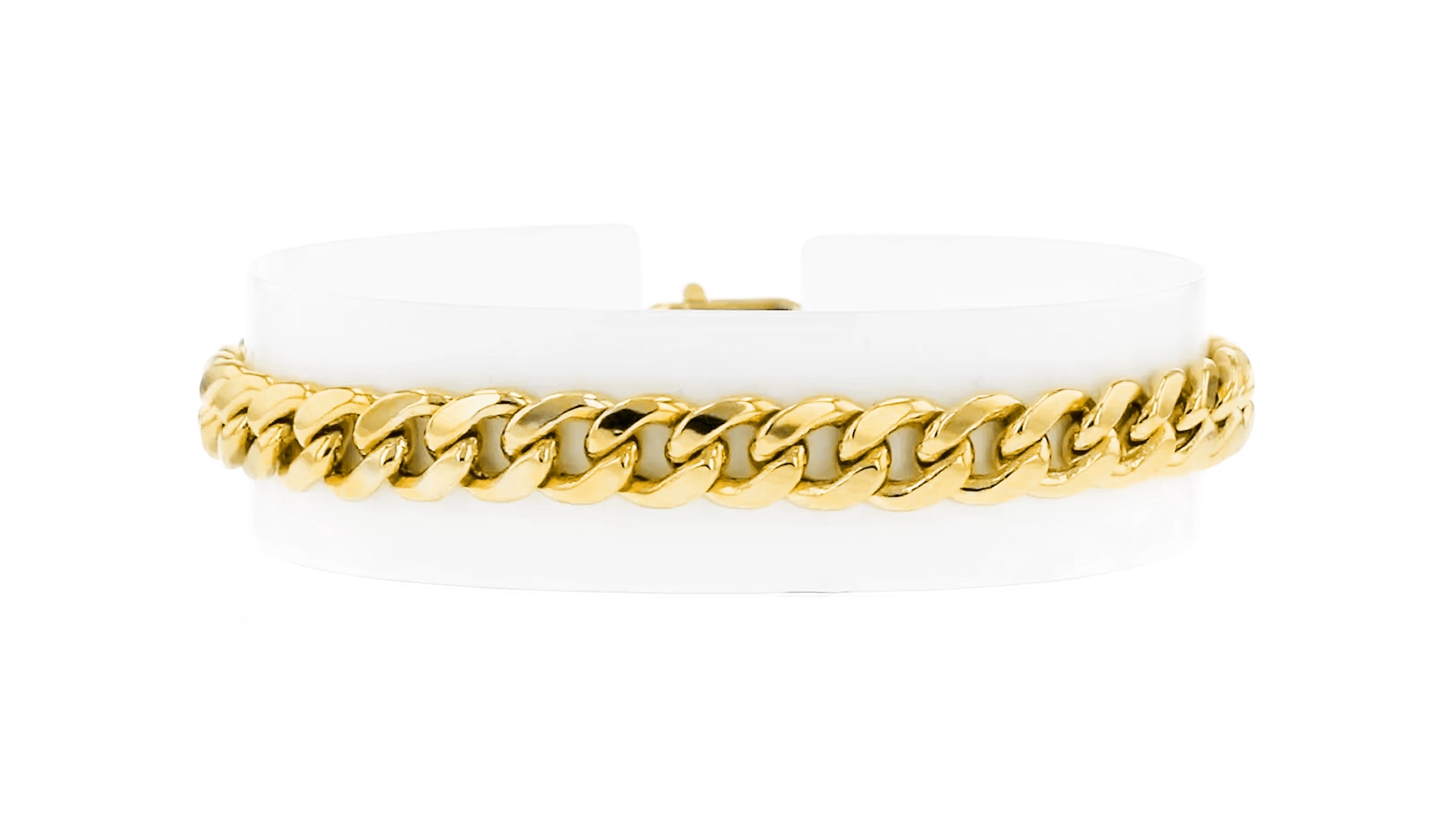 Amazon.com: Ross-Simons Men's 8mm 14kt Yellow Gold Curb-Link