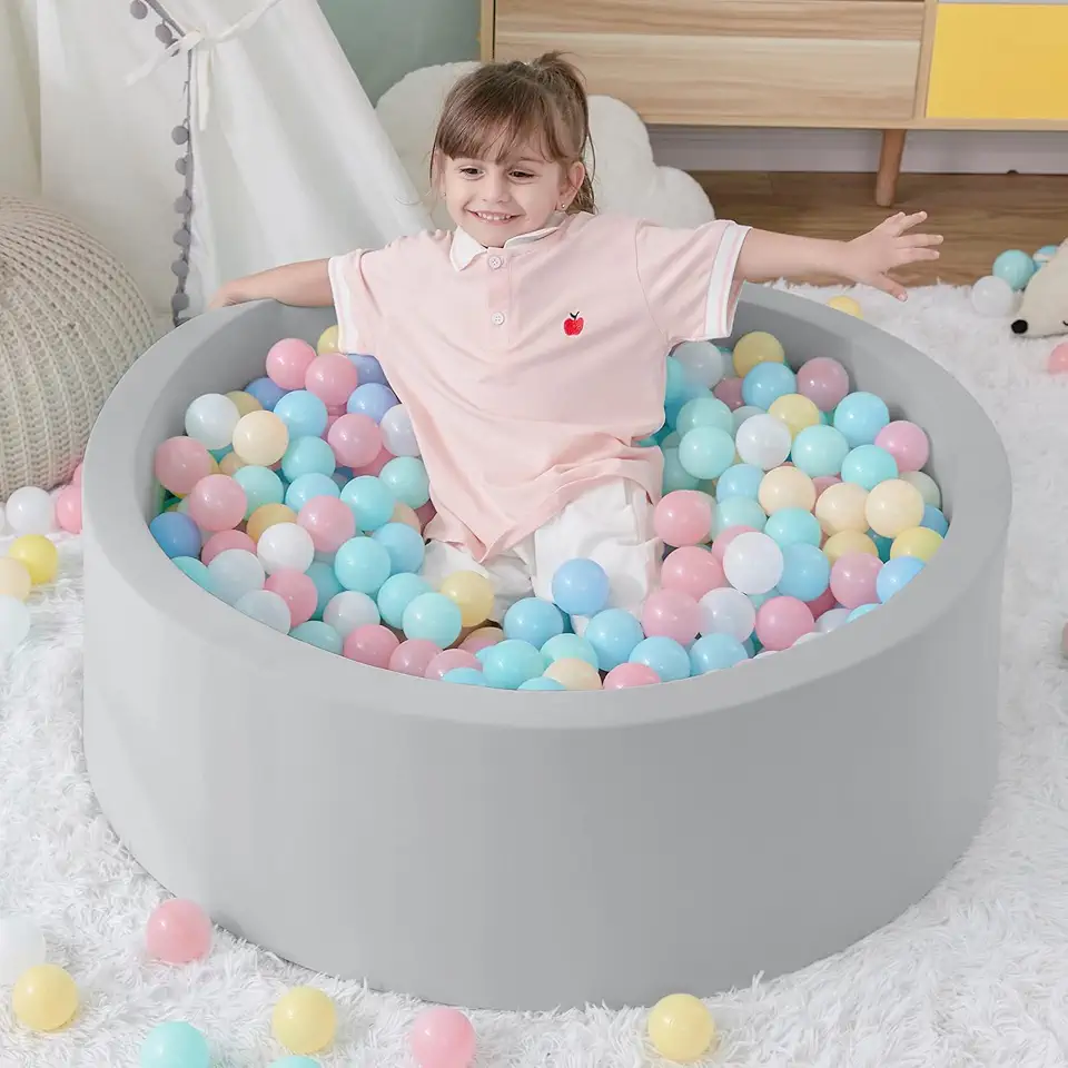 Foam Ball Pit, 35.4"x 11.8" Ball Pits for...