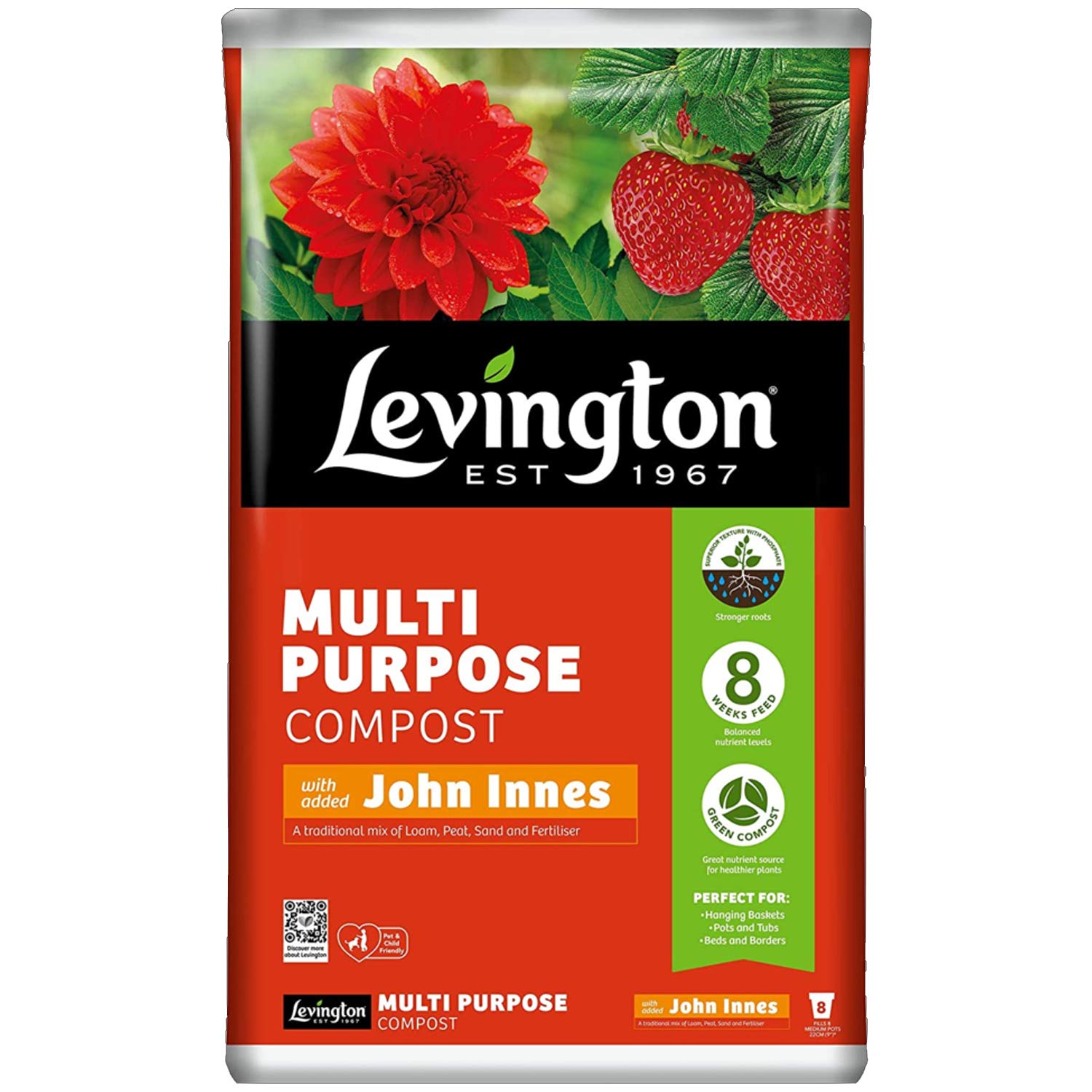 Levington Multi Purpose Compost With John Innes 20 Litres