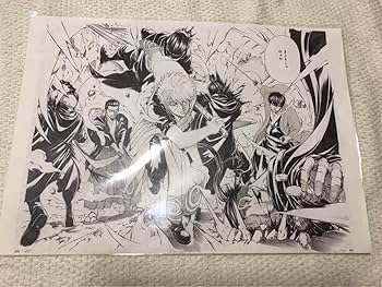 銀魂　複製原画　集合 Amazon.co.jp: 銀魂 大銀魂展 複製原稿 複製原画 : ホビー