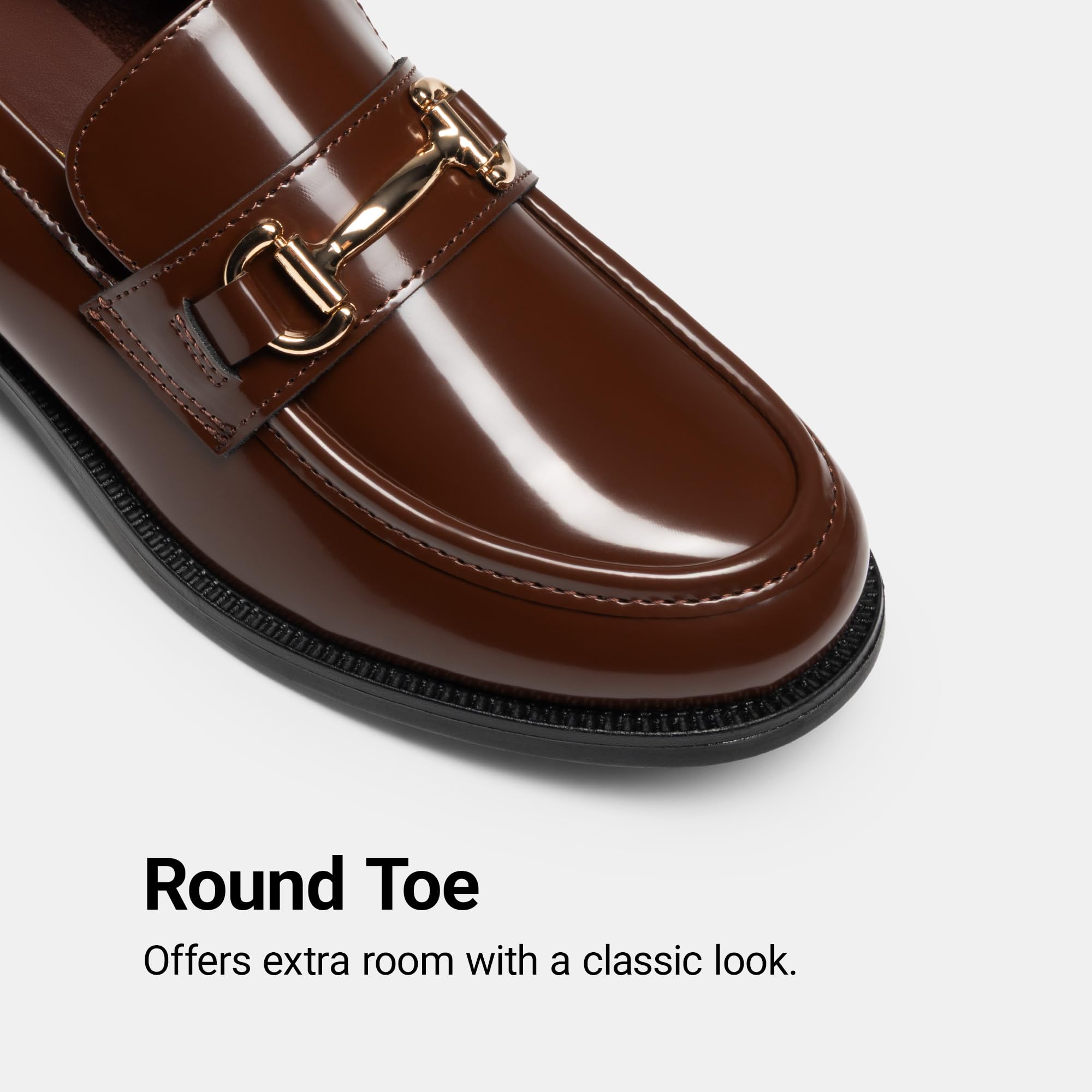 DREAM PAIRS Mocasines para Mujeres Mocasín Penny Cómodos Zapatos Elegantes Informales para Trabajo Oficina