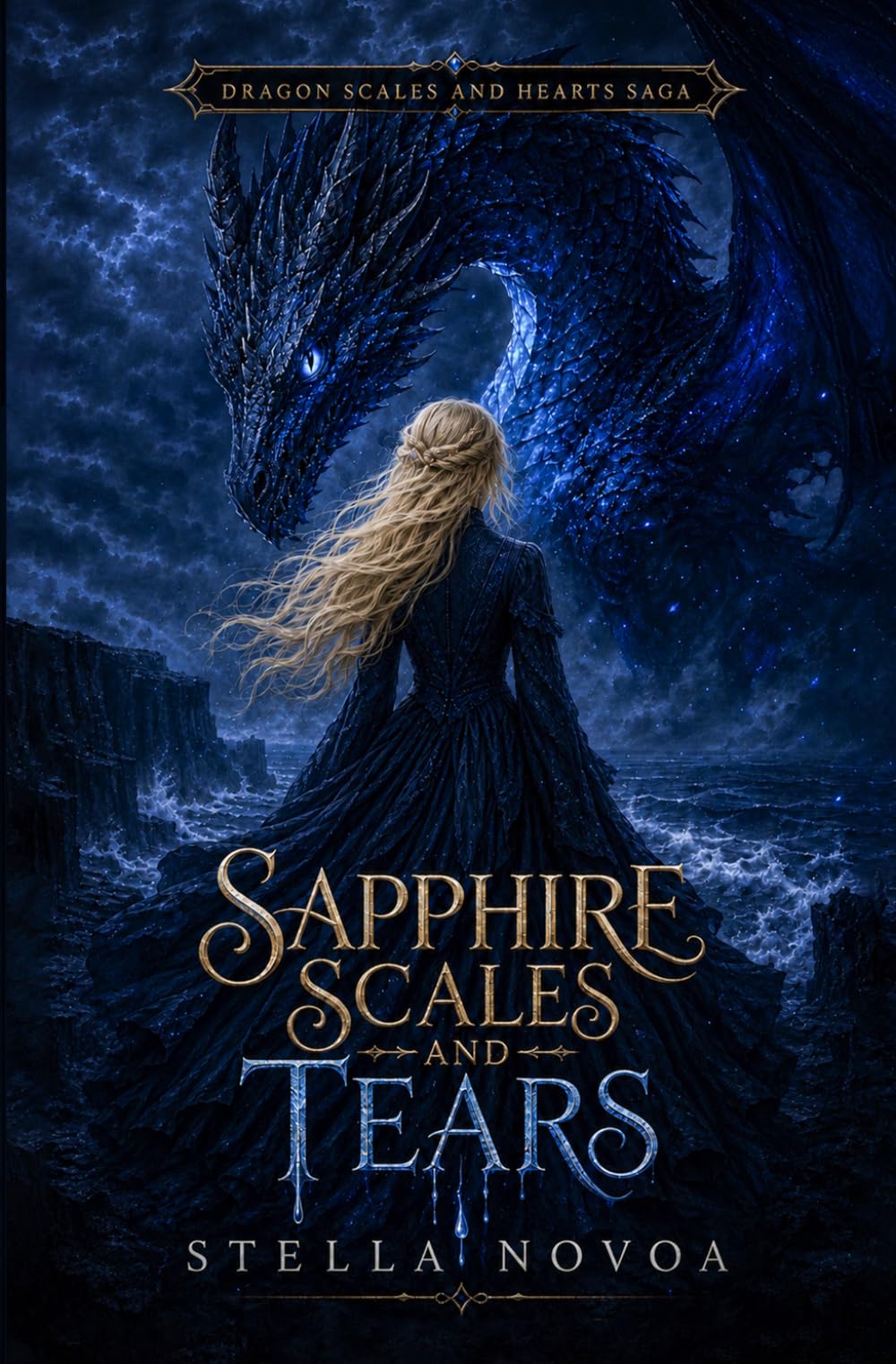 Sapphire Scales and Tears (Dragon Scales and Hearts Saga)