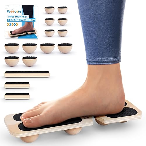 Ankle Strengthener 3 Optional Levels, Blackboard Foot Trainer for Sprained,