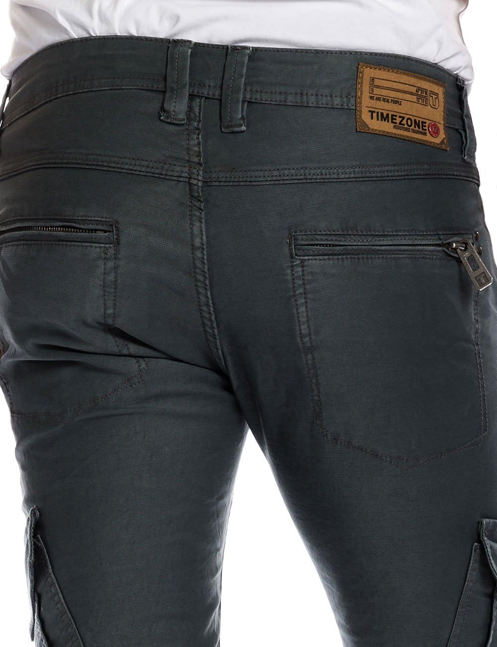 Timezone Men's Trousers Brooklyntz Biker Pants - Slim 30W : Amazon