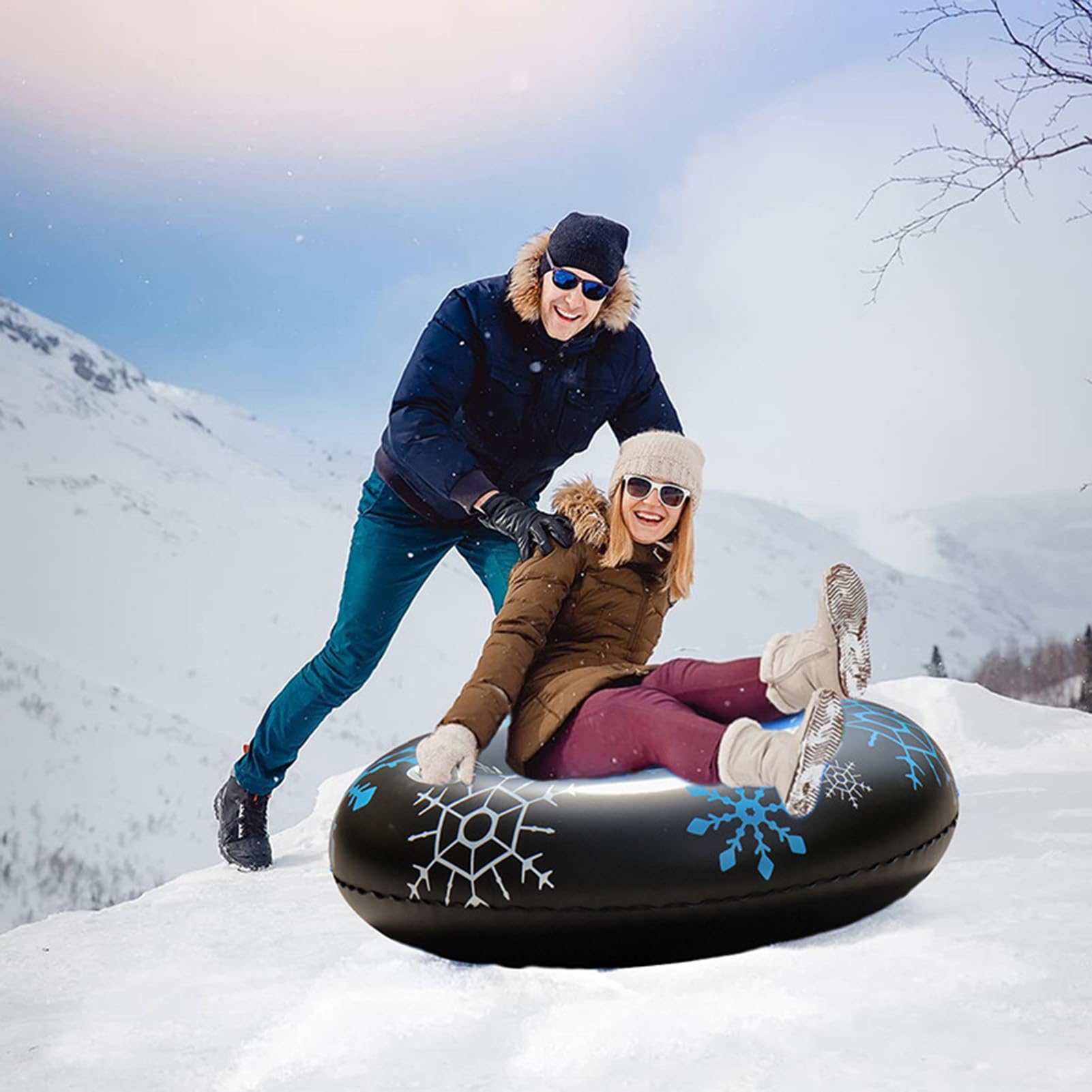 Tubos De Nieve para Niños PVC Juguete De Donut para Trineo