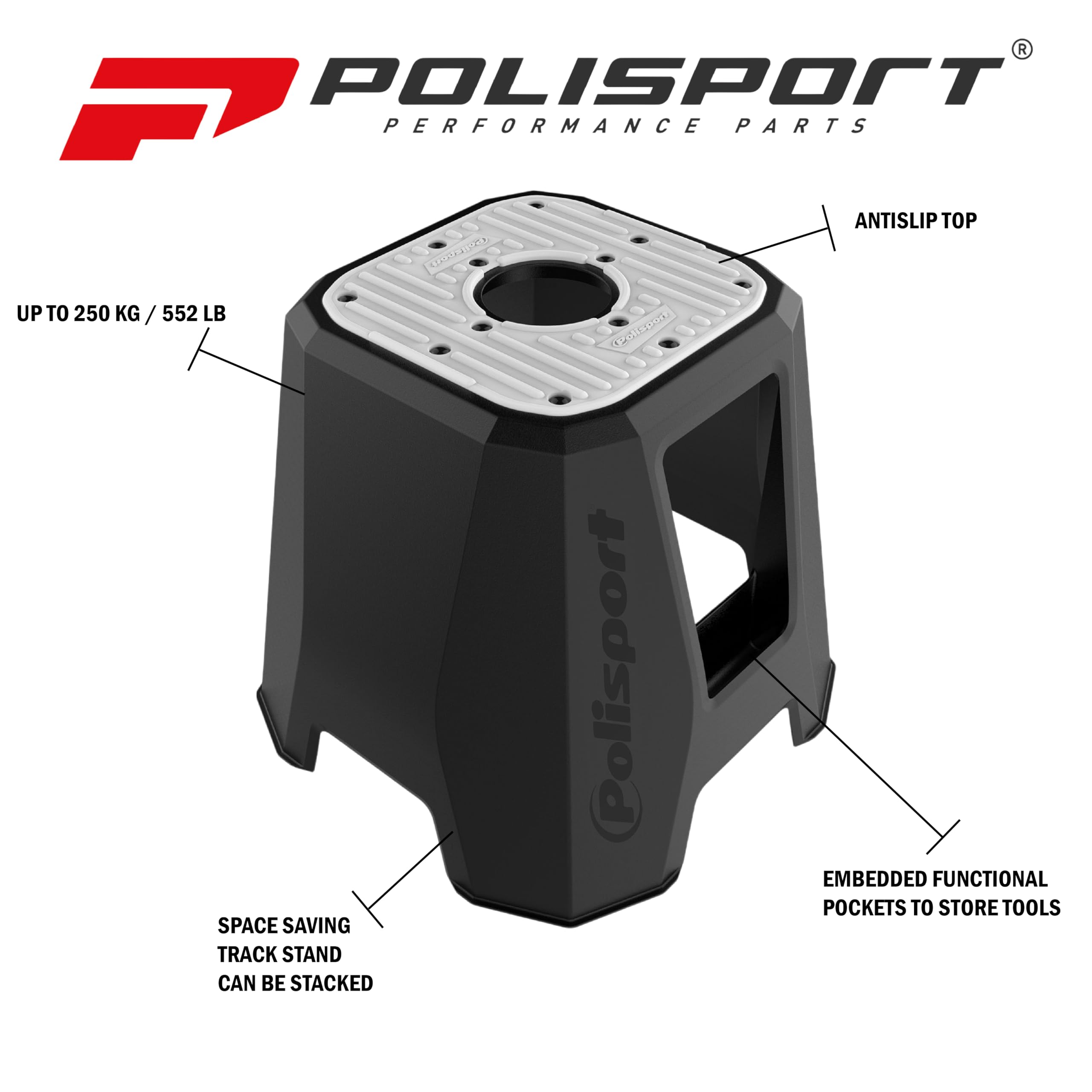 Protezioni forcellone Polisport in poliammide Rieju MR 250 21