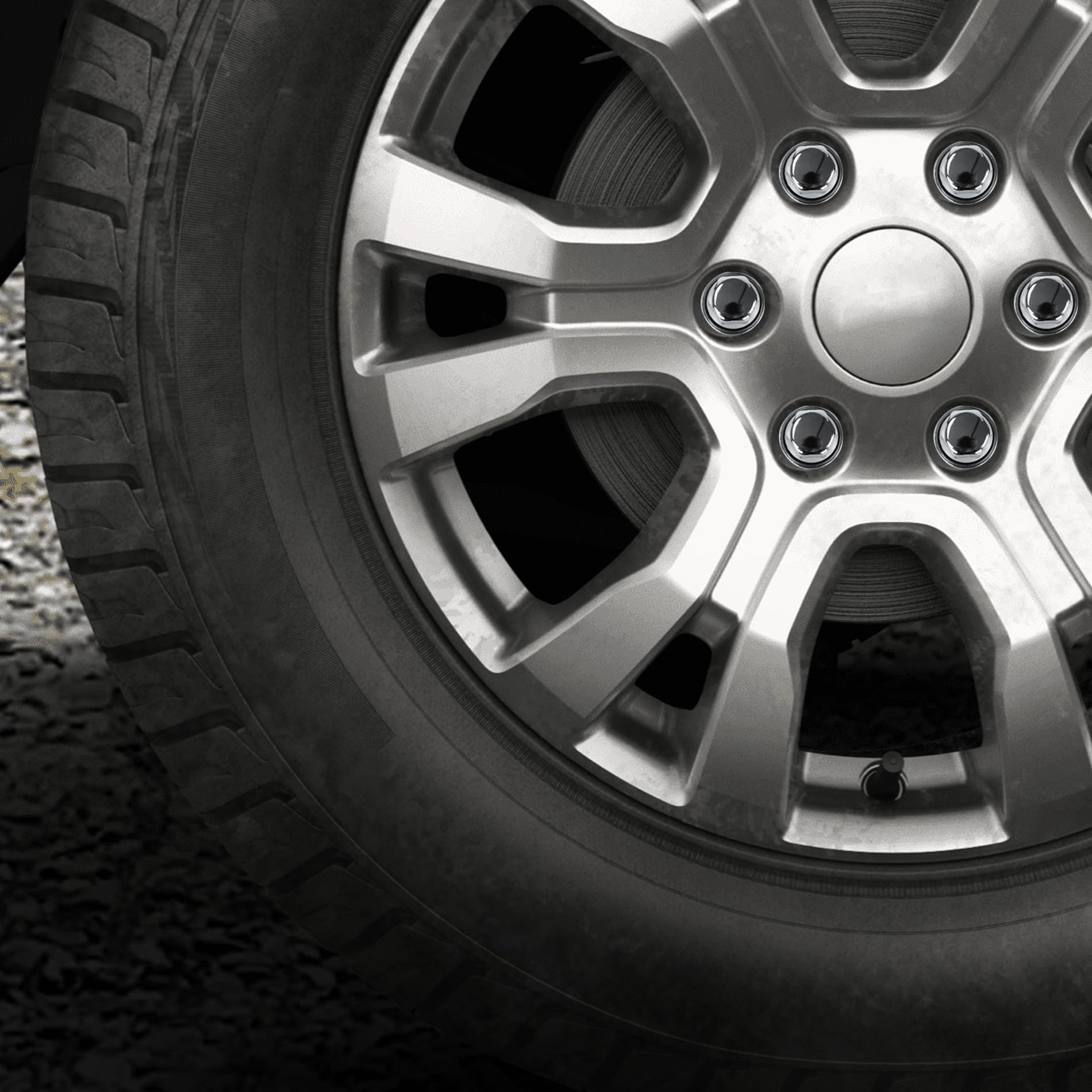 20 dadi esagonali per cerchi in lega M12 x 1,5, da 19 mm, estremità chiusa, M12 x 1,5, con rondelle galleggianti, compatibili con la maggior parte delle Ford Focus, Fiesta, Fusion, Escort