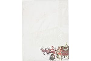 Great Papers! Santa's Sleigh Letterhead, 80 count, 11" x 8.5"