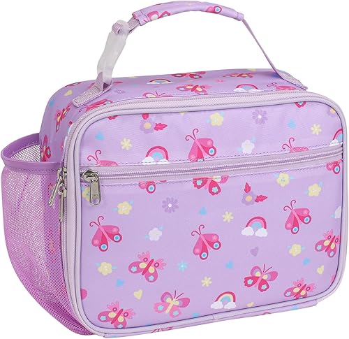 Miniatura 14 de Bolsa de Almuerzo Bagseri para Niños - Lonchera Infantil Aislada, a Prueba de Fugas y Reutilizable con Soporte para Botella de Agua, Lonchera para