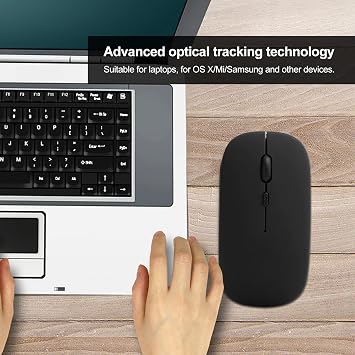 Mouse,Portable Bluetooth 5.0 DPI Silent Mouse,Optical Tracking Technology,Sturdy and ,Replacement for OS X/Mi/ Laptops and Tablets