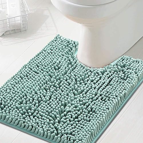 Miniatura 20 de H.VERSAILTEX Alfombras de Baño Tapete de Baño Alfombras de Baño Tapetes de Baño para Baño Antideslizante Extra Grueso Rebotante Suave Chenille