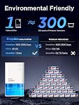 EasyAcc® Dehumidifiers, 40 oz Water Tank, (450sq ft) Quiet Dehumidifiers for RV Bedroom Bathroom Closet Auto Shut off 1200ml Small Dehumidifier with Handle, 7 Lights for Closets Trailer
