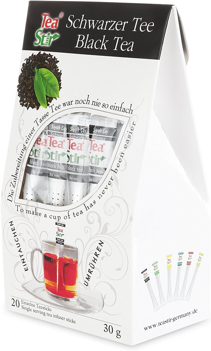 Tea Stir Black Tea 20 Teabag - Sticks