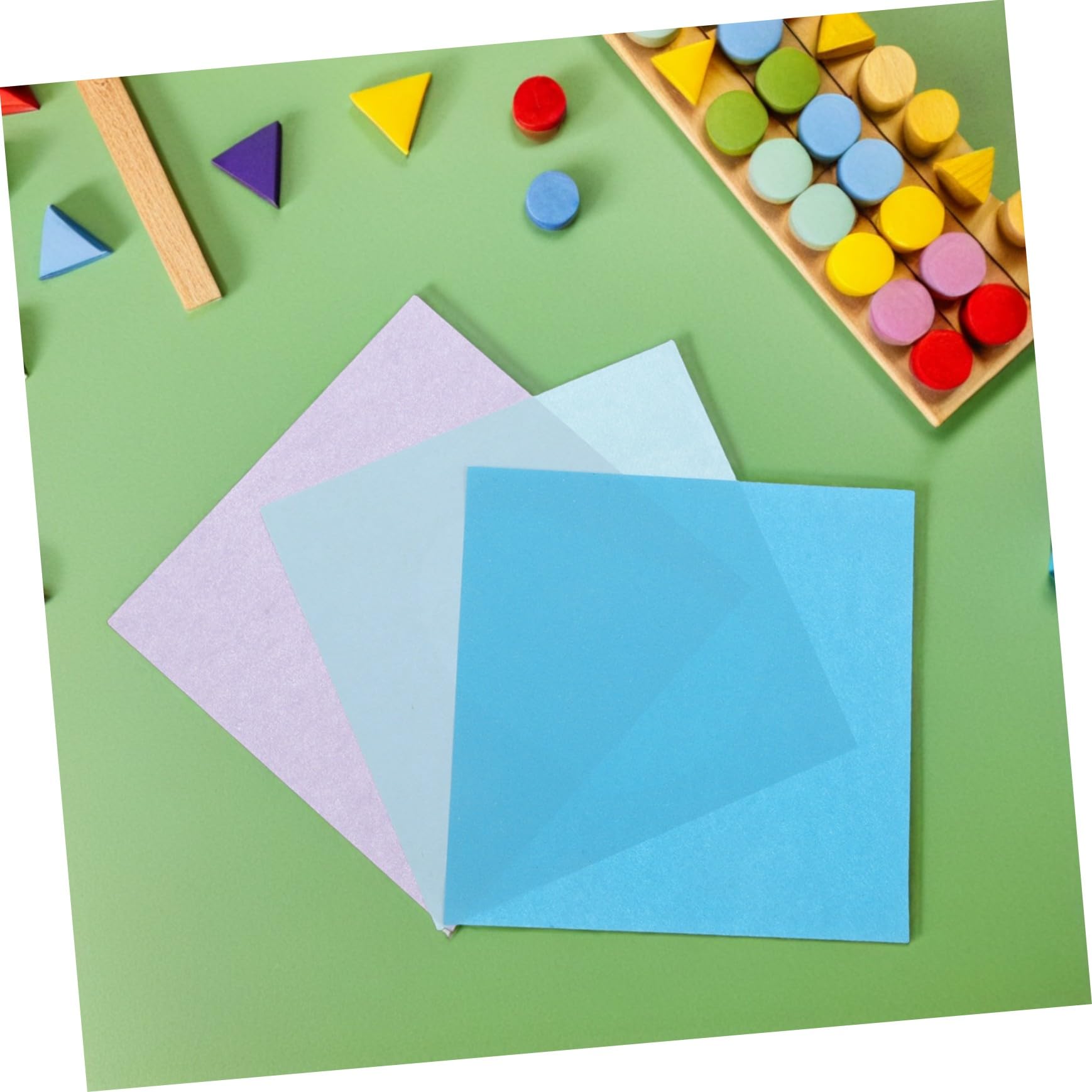 600 Hojas de Papel Origami Doble Cara 15 Cm Cuadradas Resistentes a Roturas Fáciles de Plegar para Manualidades Infantiles