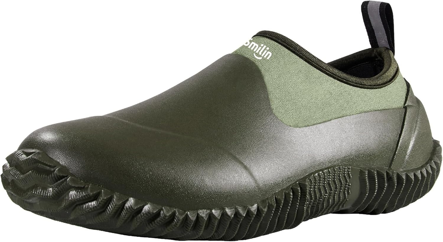 SMILIN Waterproof Rain Garden Boots, Anti-Slip Rubber Ankle Rain Boots for Men & Women