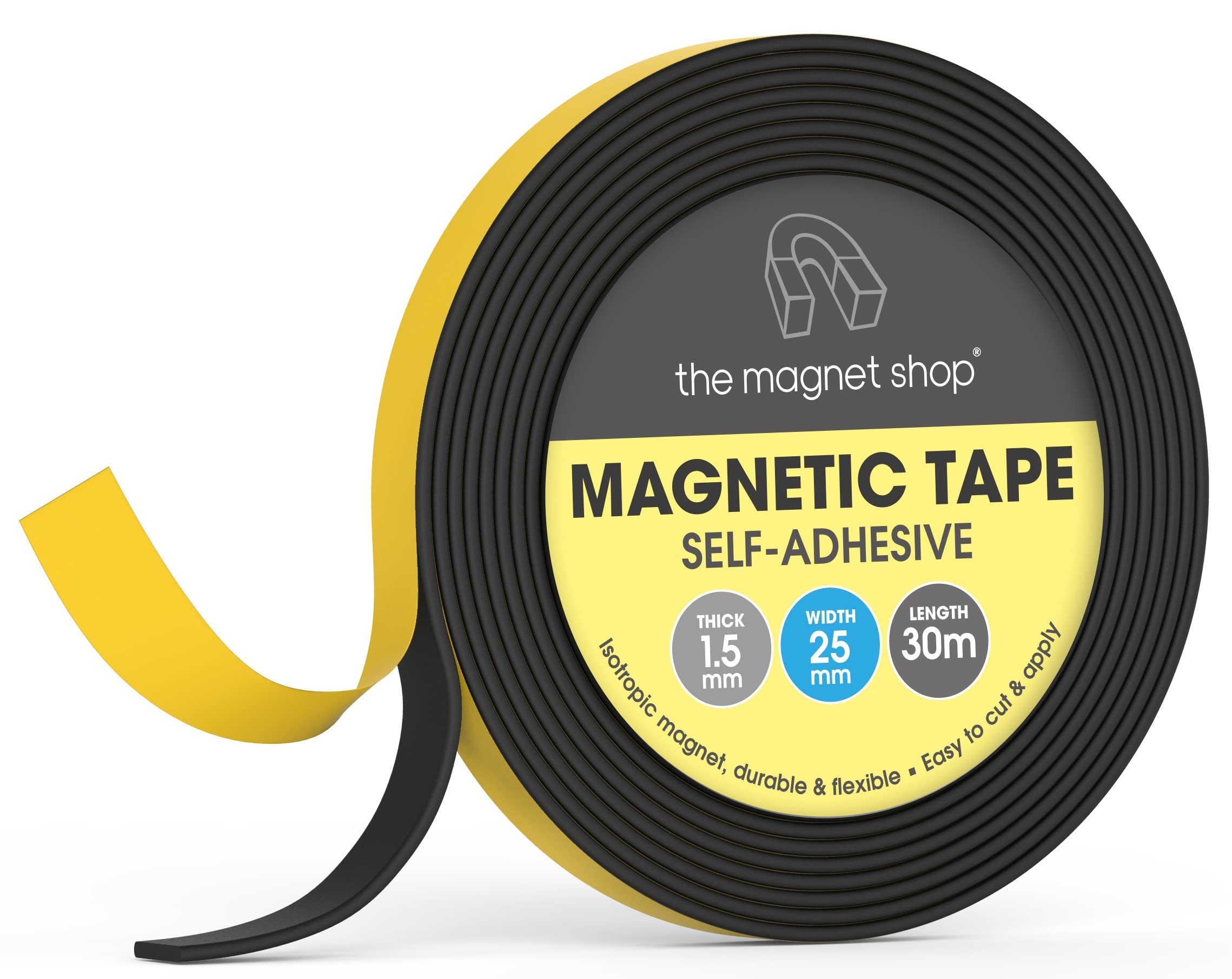 TMS Magnetic Tape for Crafts (25mm, 30 metres)