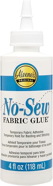 Aleene's No- Sew Fabric Glue 4oz, Multicolor