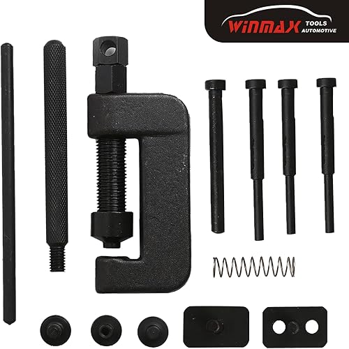 Miniatura 2 de Kit de herramientas para romper cadenas, 13 piezas para motocicleta y kit de herramientas de reparación de remachado