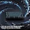 Redragon K617 HE Rapid Trigger Gaming Keyboard, 60% 61 Keys Wired Mechanical Keyboard w/Hyper-Fast Actuation, Dedicated Hall Effect Magnetic Switch, Actuation Point Adjustable, Essential Black