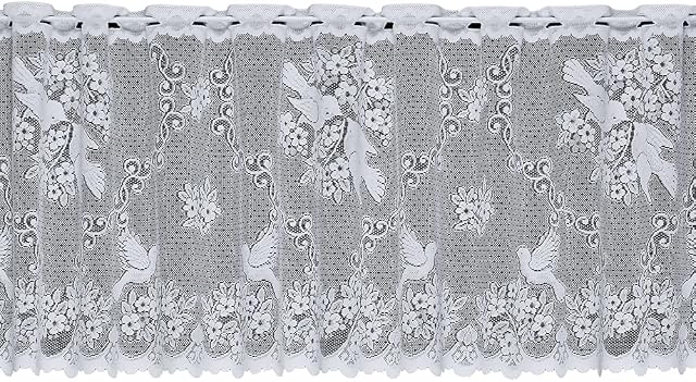 Love Birds Cafe NET - 3 Sizes - Sold by The METRE - 24" (60cm)