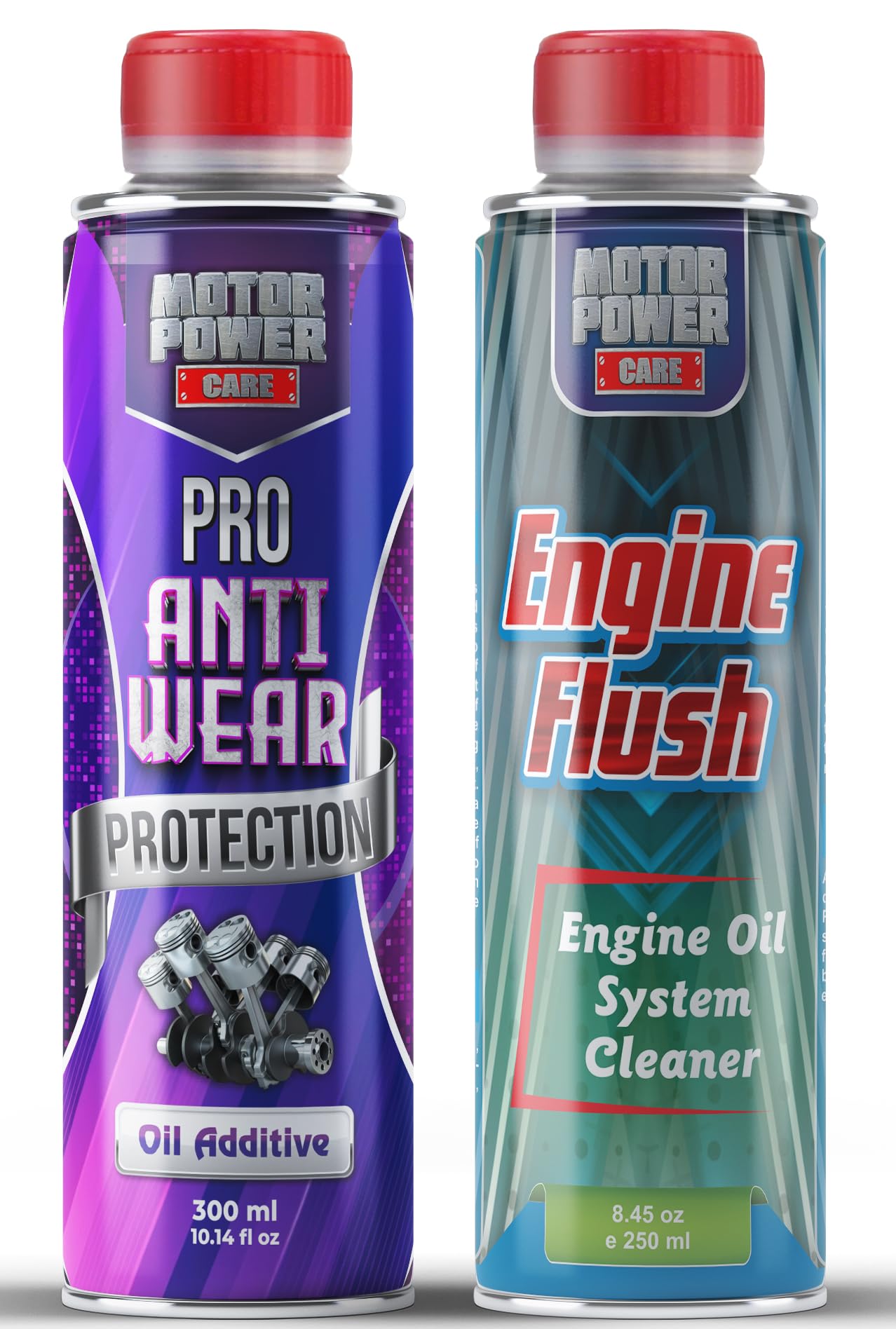 Engine Flush & Oil System Care additive, Restore Engine Power kit Gasoline & Diesel Engine