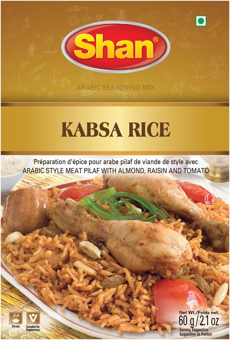 Shan Kabsa Rice Arabic Seasoning Mix 60g