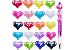 Colorful 3D Charms for Pens