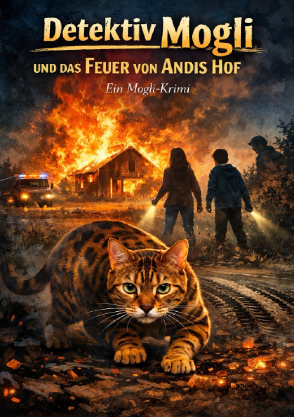 Das Feuer von Andis Hof: Ein Mogli-Krimi