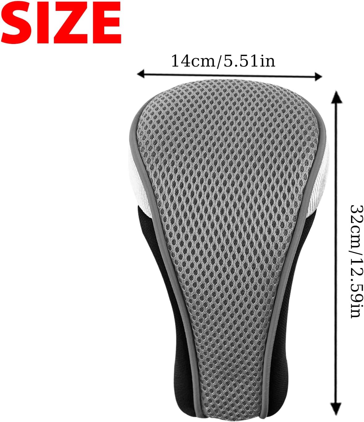 Andux Golf Club Wood Head Covers 460CC Driver Covers