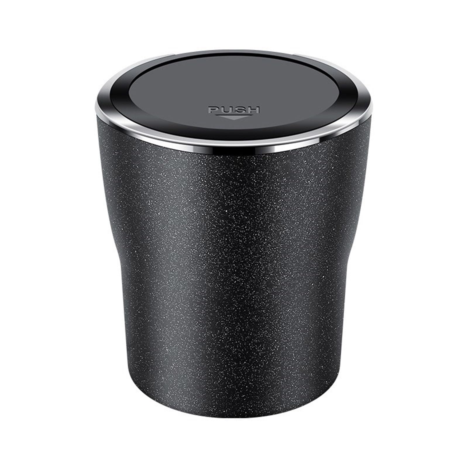 Car Ashtray with Lid Car Interior Sealed Flame Retardant Lining Cup Holder Smokeless Vehicle