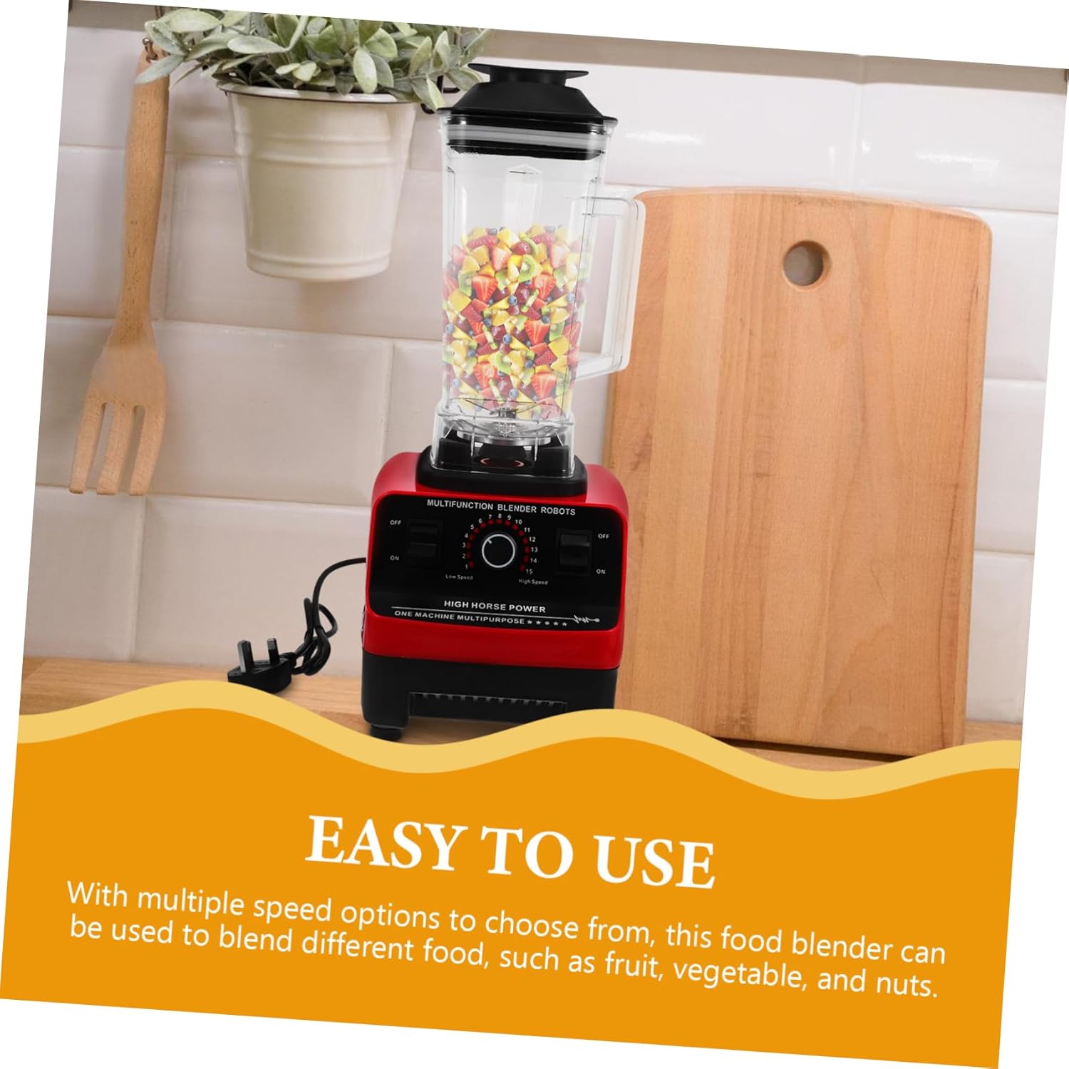 1set Replaceable Blender Cup Handle Cover Multi-use Juicer Cup for Home Commercial Use Easy to Plastic Material