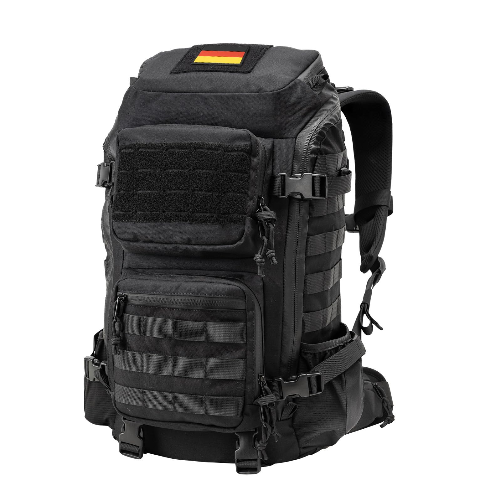 Jueachy Mochila Táctica EDC para Hombre: Mochila Militar de Asalto de 30 Litros con Sistema MOLLE Ideal para Senderismo Gimnasio Trabajo y Desplazamientos Diarios