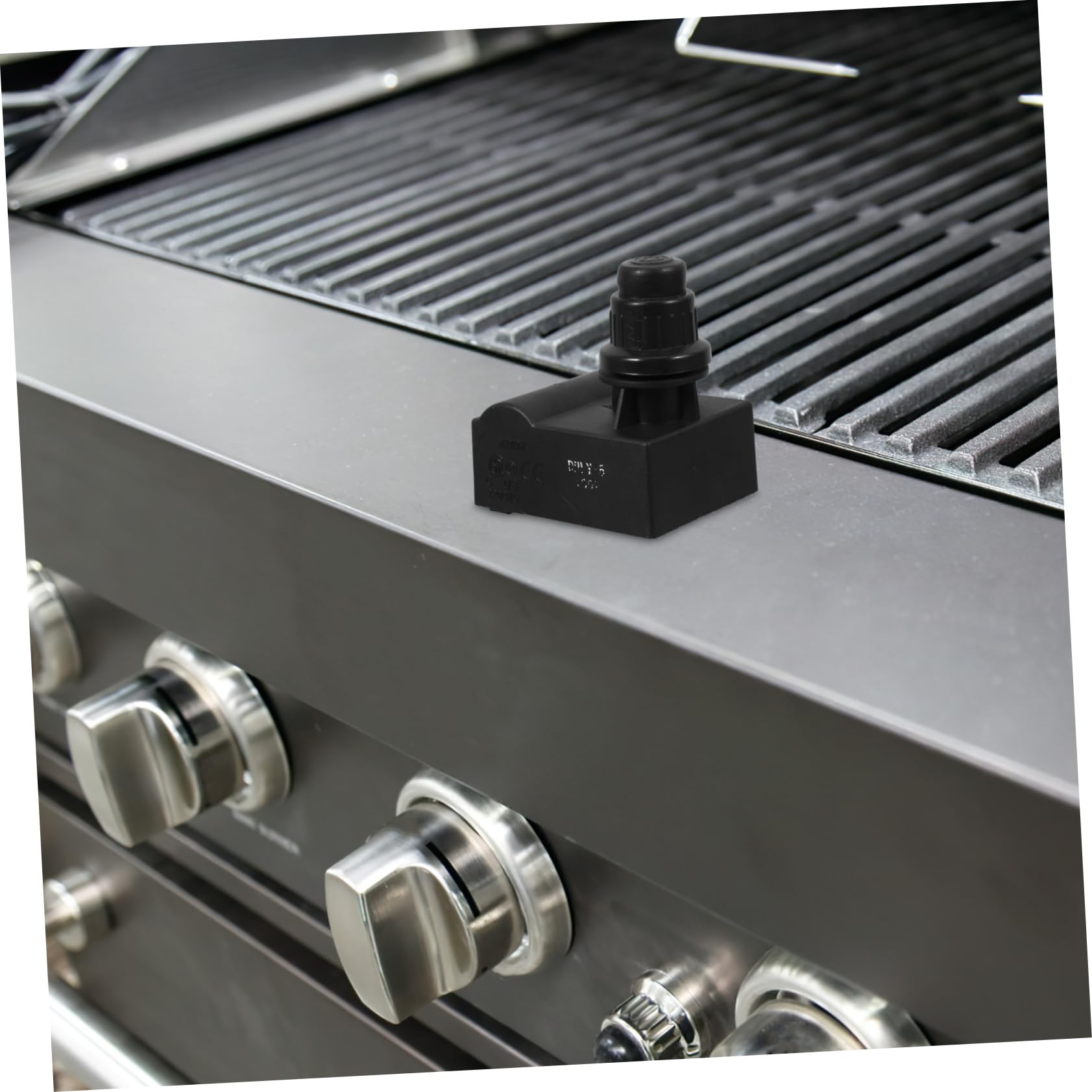 Mipcase Zündknopf für Elektrogrill Ersatzteil aus Abs mit Batterie