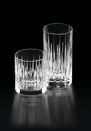 Miniatura 2 de Reed & Barton Soho Crystal - Juego de 4 vasos helados para bebidas, 5.90 libras, transparente