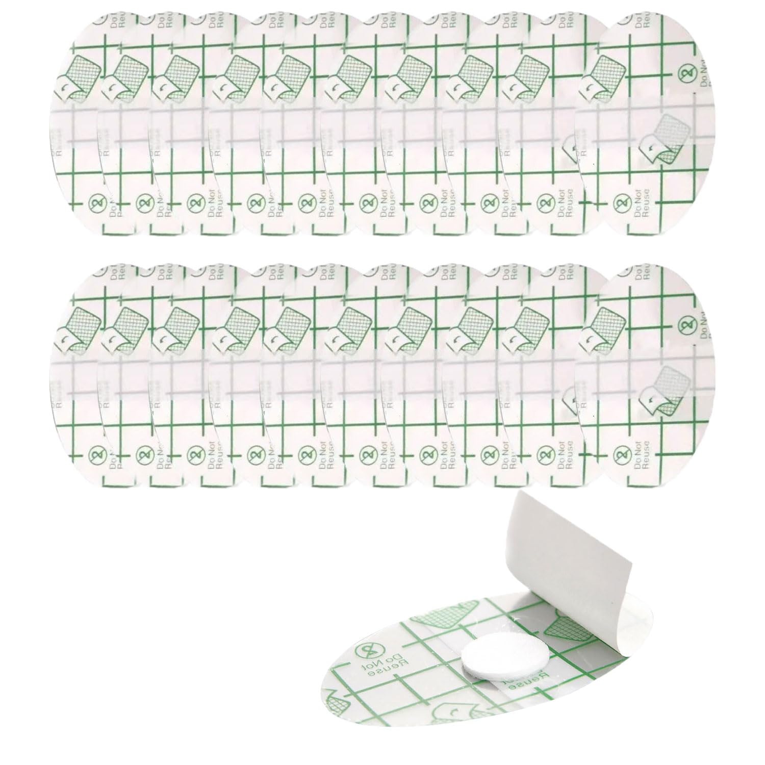 20 Stück Wasserdicht Ohr Patches Ohrenschutz, Wasserdichte Ohrpflaster, Ohrenschutz Wasser, Ultradünne Transparente Wasserdichte Ohrsticker, Geeignet zum Duschen, Schwimmen, Surfen