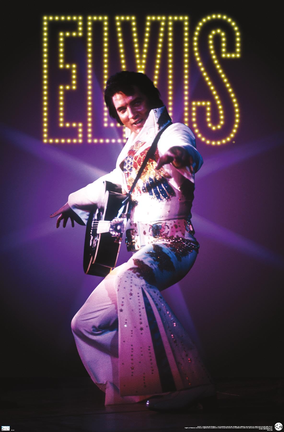Elvis Presley - Suit Wall Poster, 34L" x 22.4W", Unframed Version