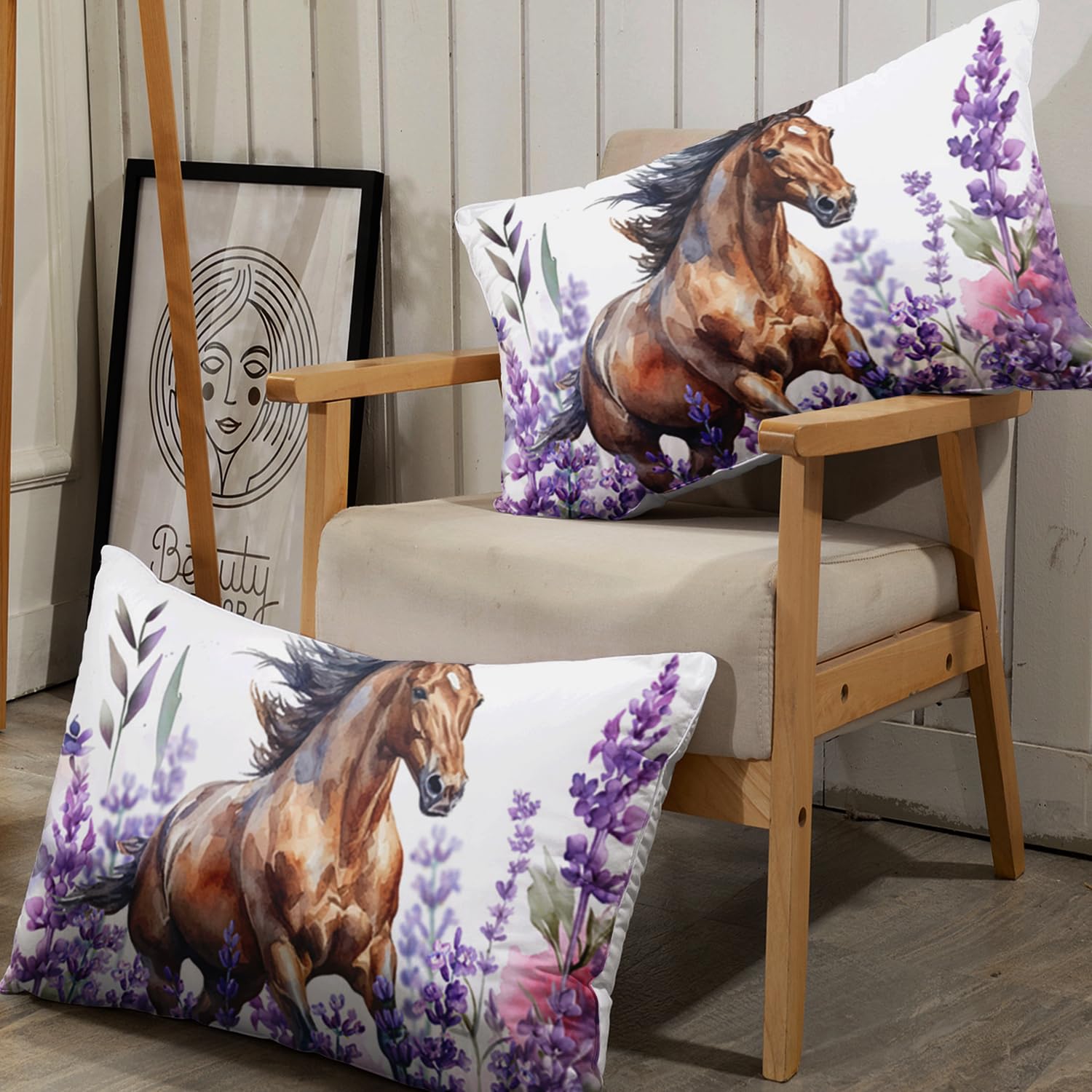 H HANSEL HOME Juego De Sábanas Cama 135, 4 Piezas, Microfibra Extra Suave, Sábanas Bajera Ajustable, Encimera, 2 Fundas De Almohada - Juego Sábanas Estampadas Cuadros Rosados