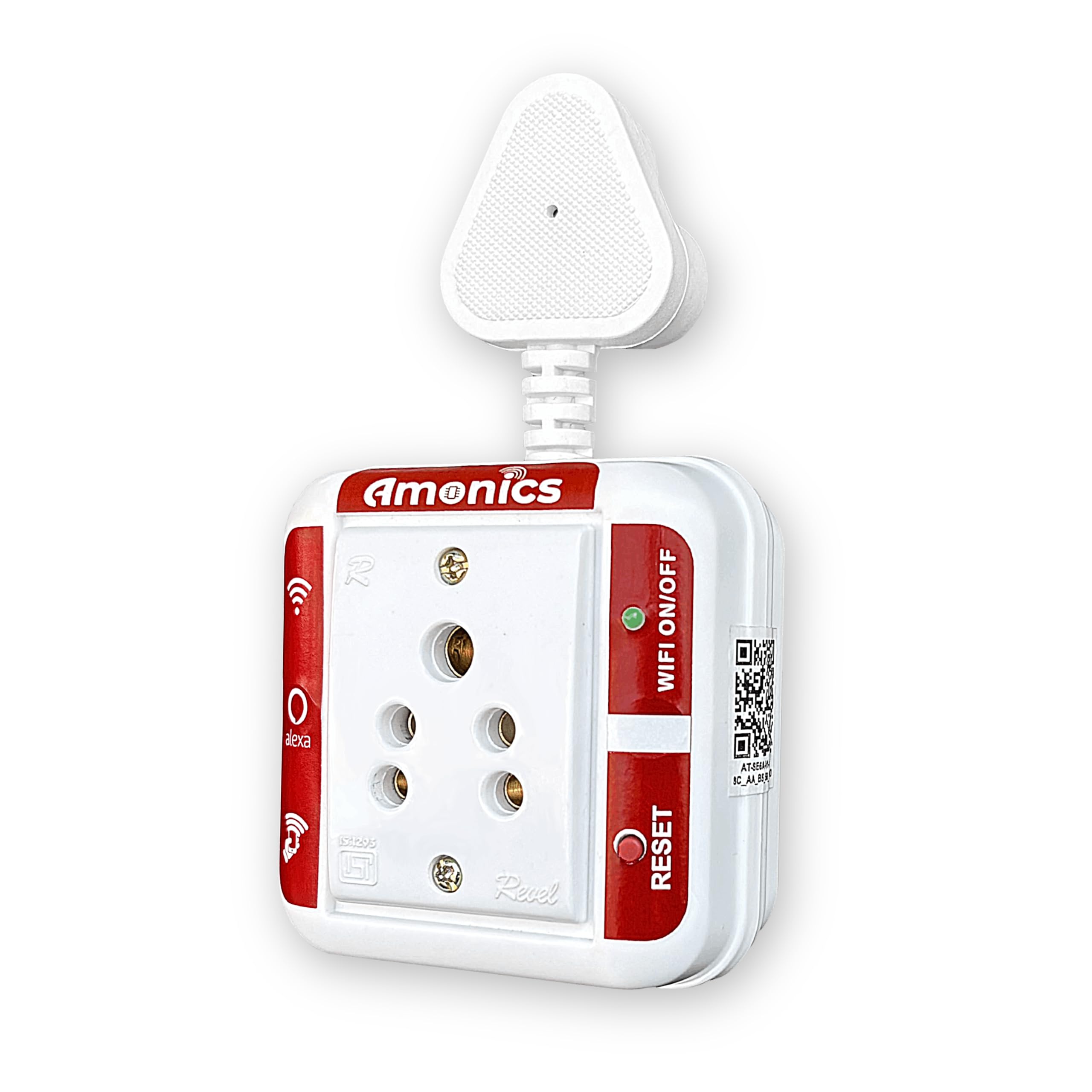 Amonics® Smart WiFi Plug - Single Channel, Alexa, Google Home & Remote Control Enabled, 500W Max Load, Compact Design, No Hub Required, White - Voice Activated and App Controlled for Home Automation (B0CLYM9Z71) Amazon Price History, Amazon Price Tracker
