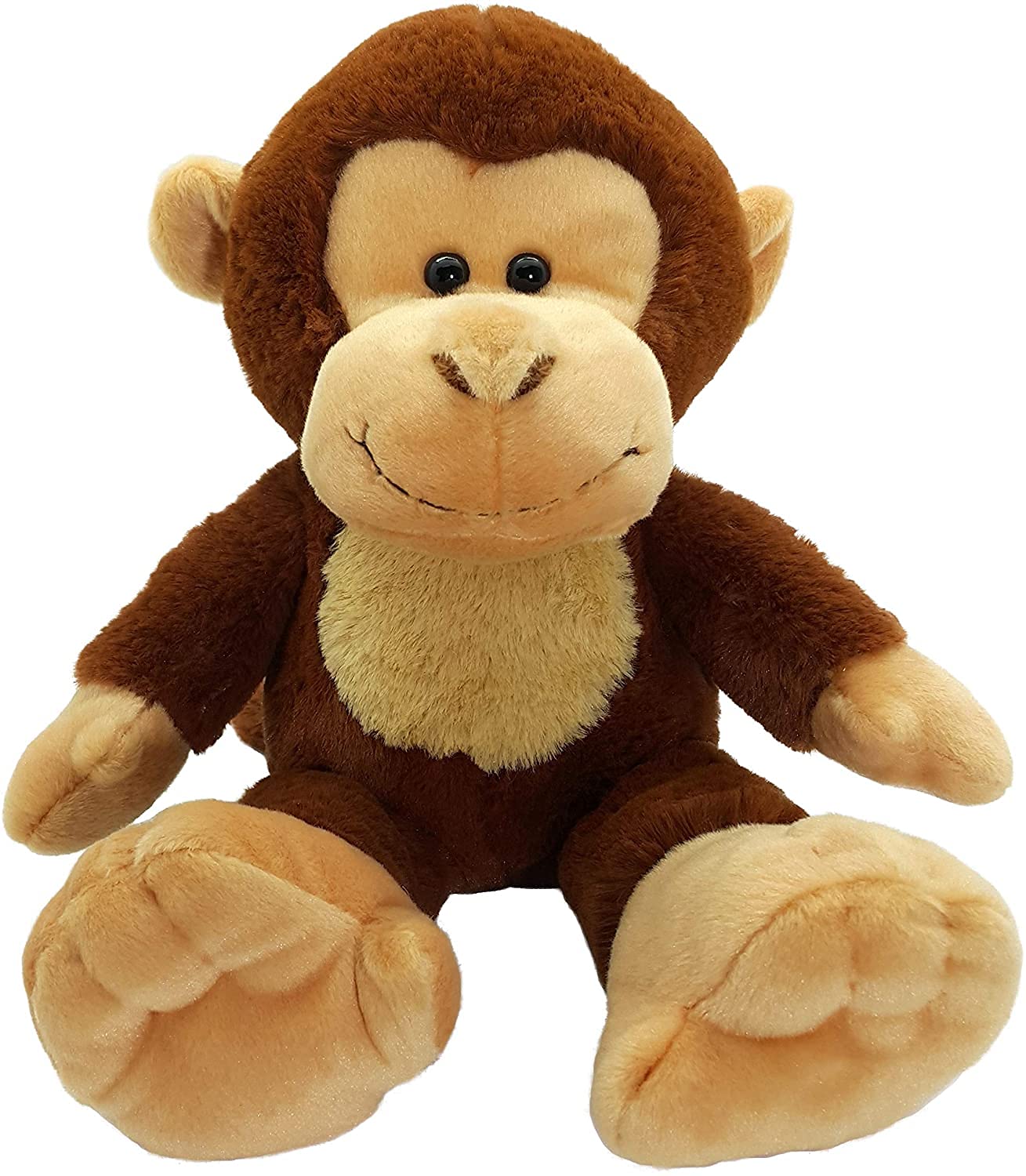 Anico 13" Pick-A-Pet Plush Monkey Stuffed Animal – Soft Plush Monkey, Cuddly Stuffed Monkey Toy for Kids, for Birthdays, Holidays, and Collectors!