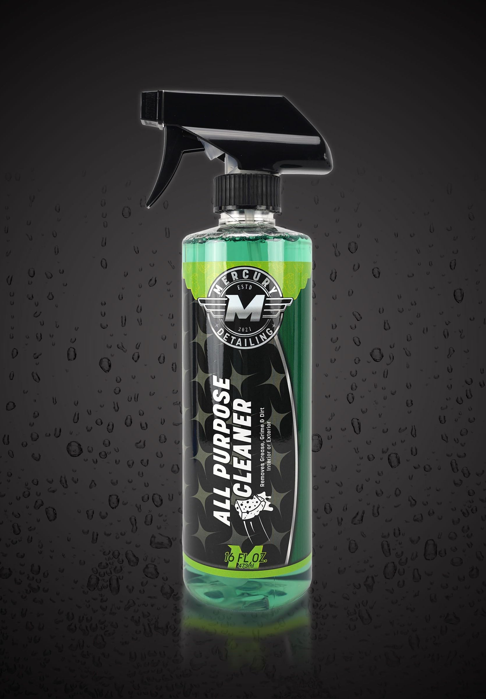 All Purpose Automotive Detailing Cleaner 16 oz. | Interior & Exterior Use | Hi-pH | Non-Corrosive | Non-Acidic | Removes Grease | Removes Grime | Removes Dirt