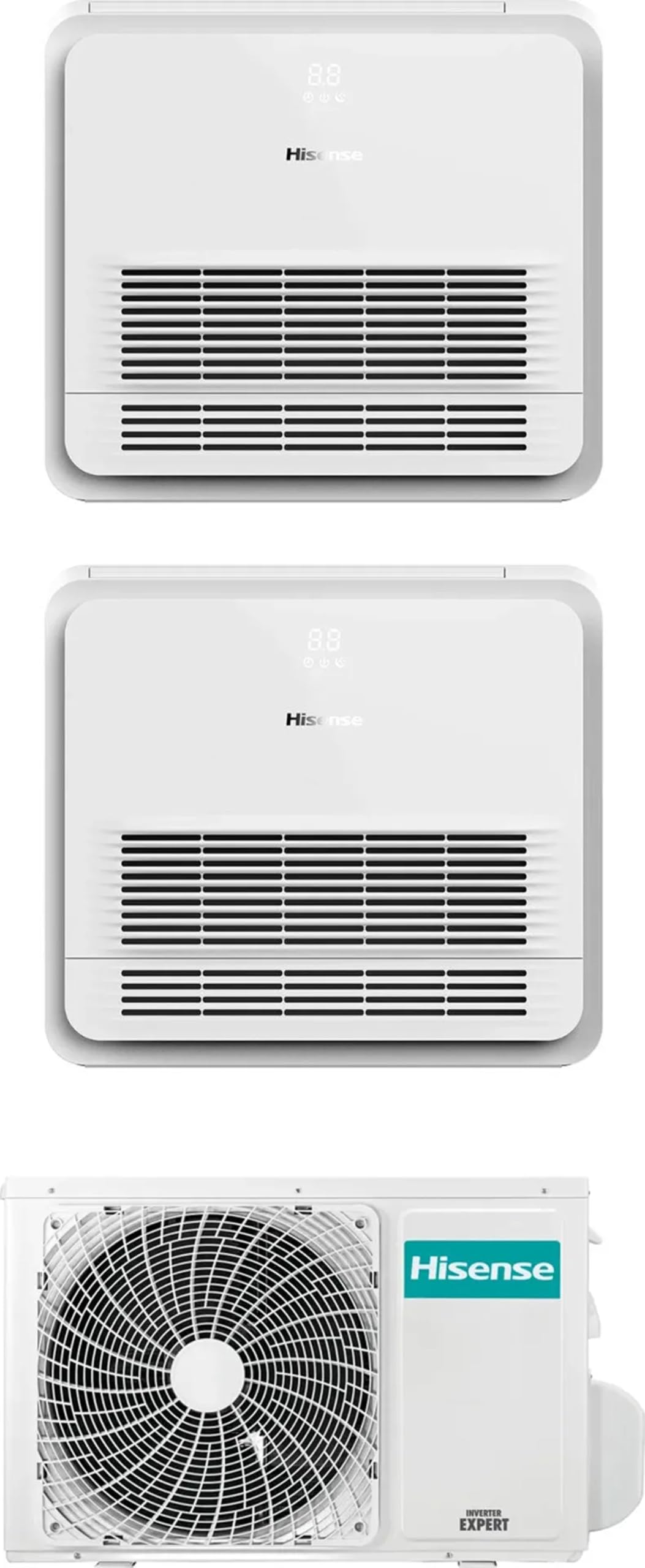 Climatizzatore 9000 + 12000 btu, Condizionatore dual split console, Classe energetica A++/A++